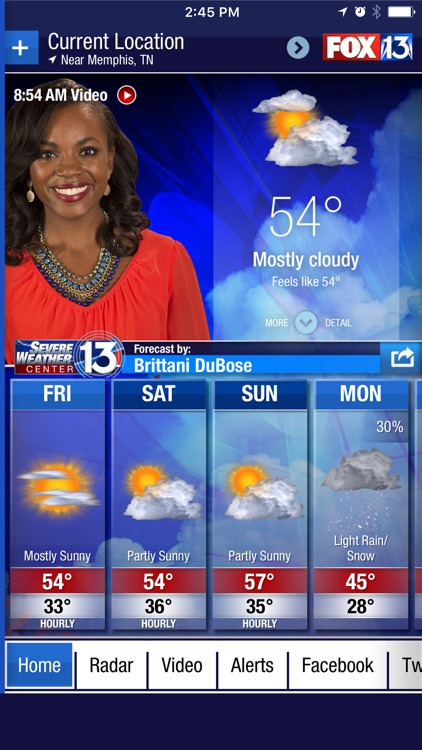 FOX13 Weather App