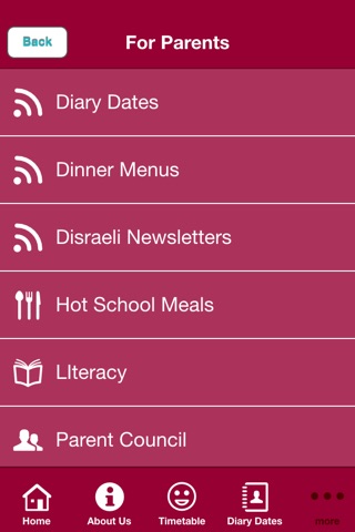 Disraeli School and Childrens Centre Application screenshot 4