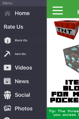 Item and Block IDs For Minecraft Pocket Edition screenshot 2