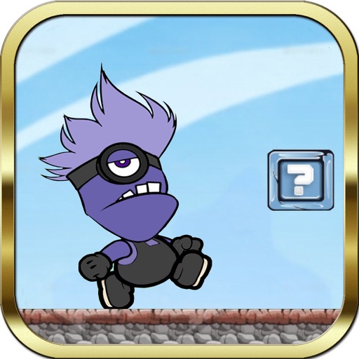 Child Purple Running iOS App