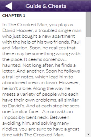 PRO - The Crooked Man Game Version Guide screenshot 2