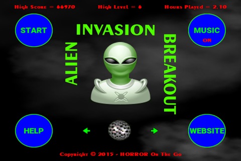 Alien Invasion Breakout screenshot 2