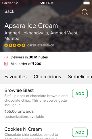 Apsara Ice Creams screenshot 2