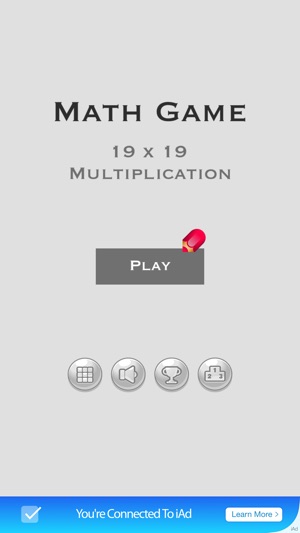 19 x 19 Multiplication: Math Game