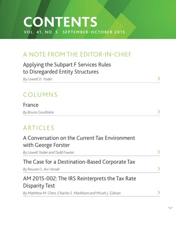 International Tax Journal screenshot 2