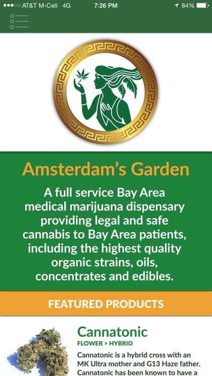 Amsterdam's Garden Medical Marijuana Dispensary