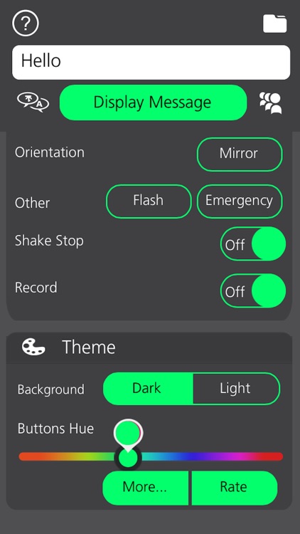 LEDhit – The LED Messenger App screenshot-4