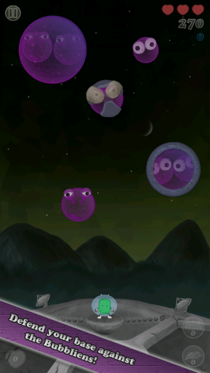 ‎Bubblien Attack - Invasion Survival by Comicorp Worlds Screenshot