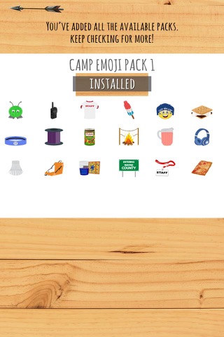 Camp Emoji screenshot 4