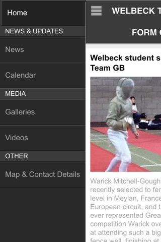 Welbeck Defence College screenshot 2