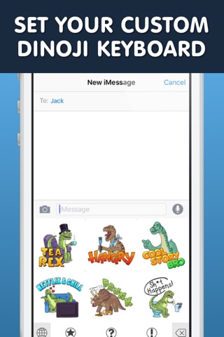 Dinoji Keyboard - Dinosaur Emoji screenshot 4