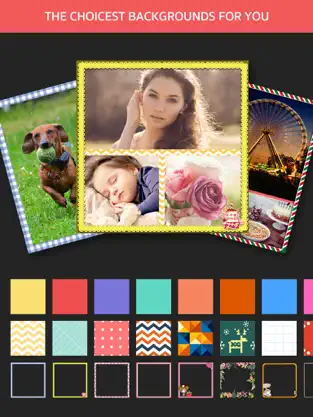 Captura de Pantalla 3 Photo Frame Editor – Pic Collage Maker Free iphone