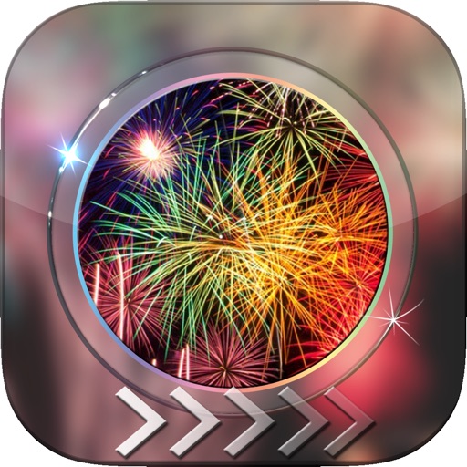 BlurLock -  Fireworks :  Blur Lock Screen Photo Maker Wallpapers Pro icon