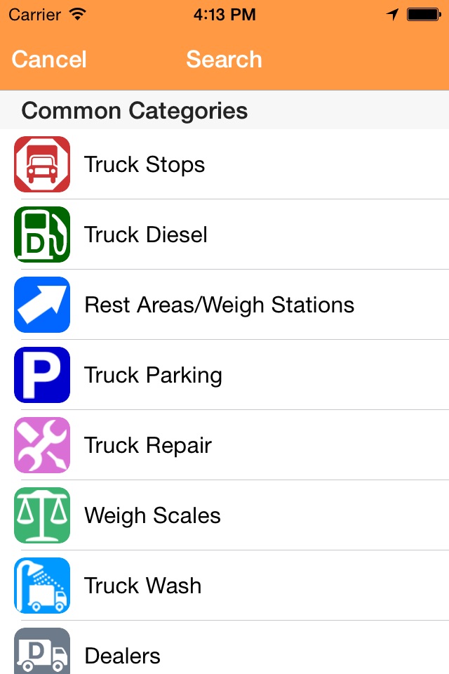 iExit Trucks: The Trucker's Highway Exit Guide screenshot 4