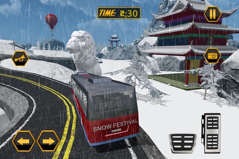 Snow Festival Hill Tourist Bus screenshot 4