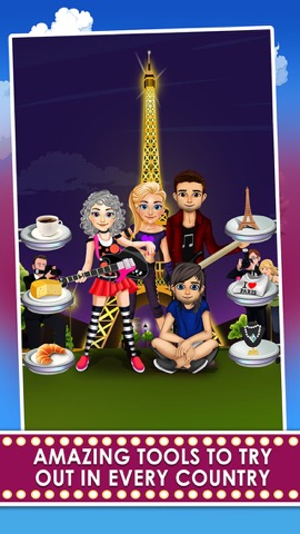 Celebrity Girl Fashion Salon Tour - dress up spa & hair makeover games for kids!のおすすめ画像2