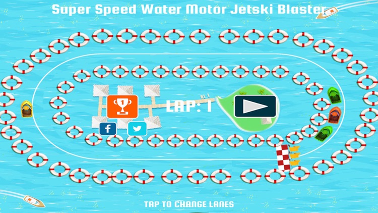 Super Speed Water Motor Jetski Blaster - Best Free Racing Game screenshot-3