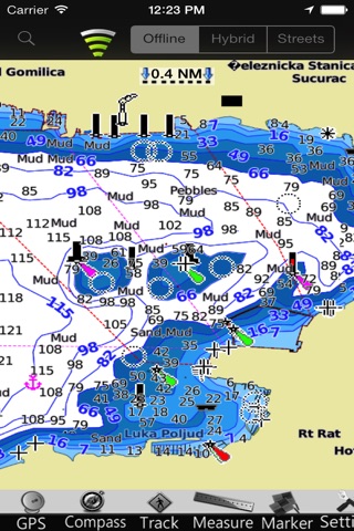 Croatia GPS Nautical Charts screenshot 4