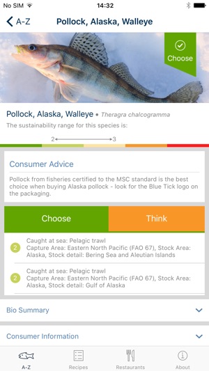 Good Fish Guide by the Marine Conservation Society(圖2)-速報App