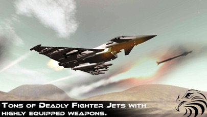 ジェット戦闘機の空中戦チェイス - ハイブリッドシミュレーションとフライトアクションゲーム2016のおすすめ画像2