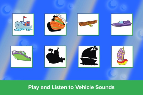 Kids Puzzles - Trucks Diggers and Shadows - Early Learning Cars Shape Puzzles and Educational Games for Preschool Kids screenshot 2
