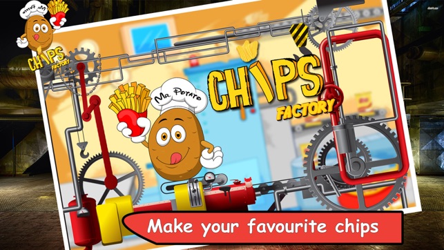 Potato Chips Factory Simulator - Make tasty spud fries in th(圖1)-速報App