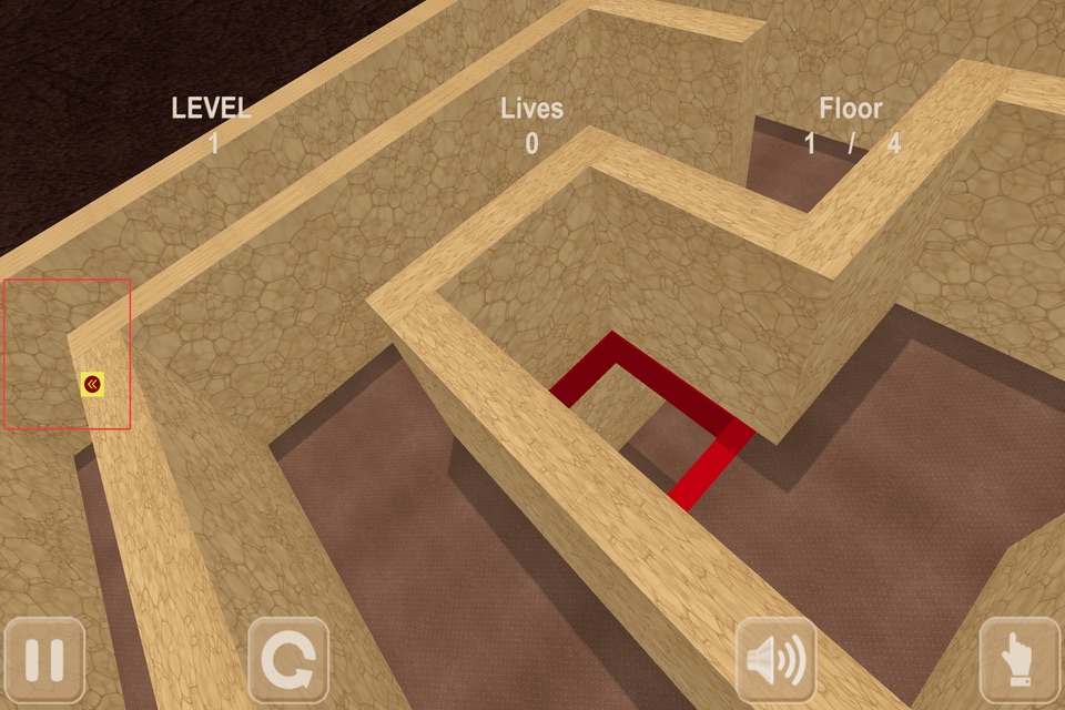 Red ball & maze. Inside View screenshot 3