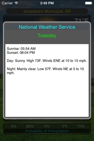 Just Wx screenshot 2