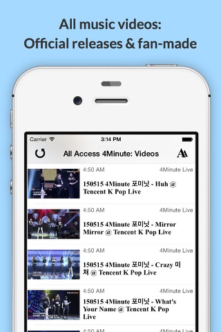 All Access: 4Minute Edition - Music, Videos, Social, Photos, News & More! screenshot 4