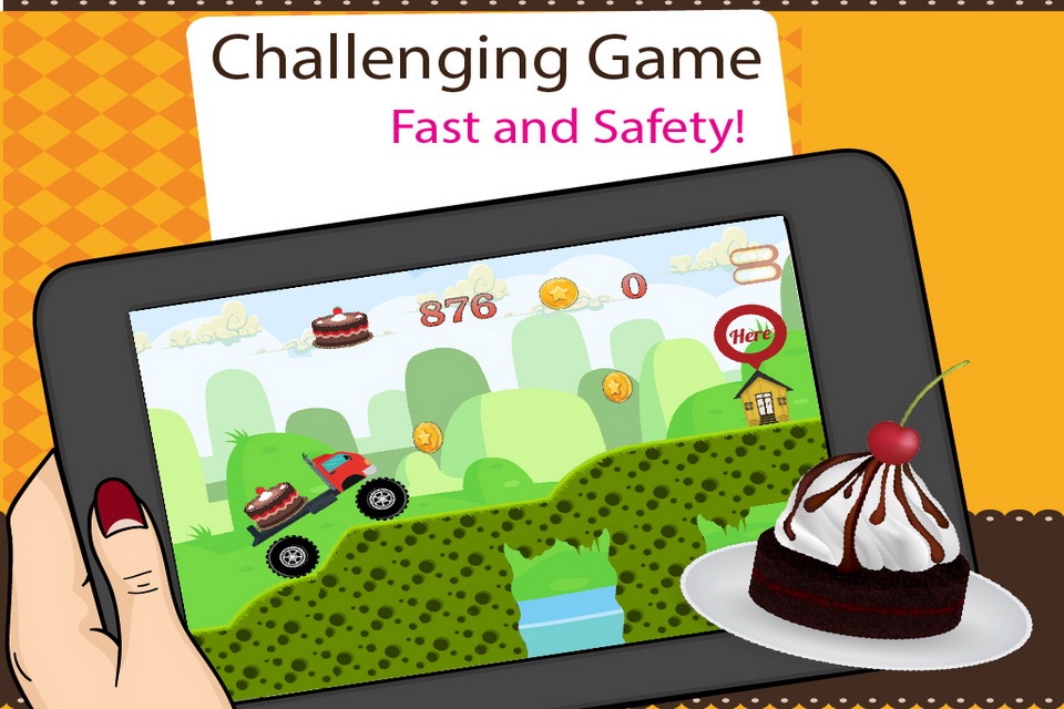 Cake Delivery - A Crazy Truck Serving Challenge Mania screenshot 2