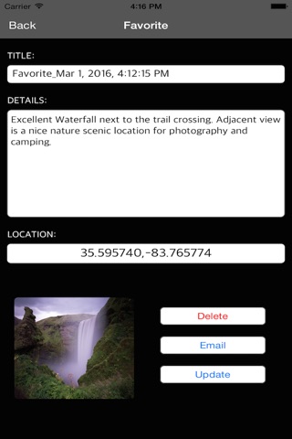 Glacier National Park – GPS screenshot 4