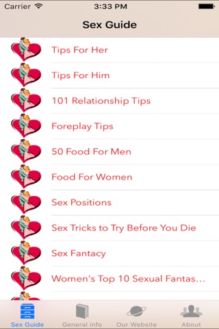 Sex Guide - Positions, Tips and information for a Better sex life screenshot 3