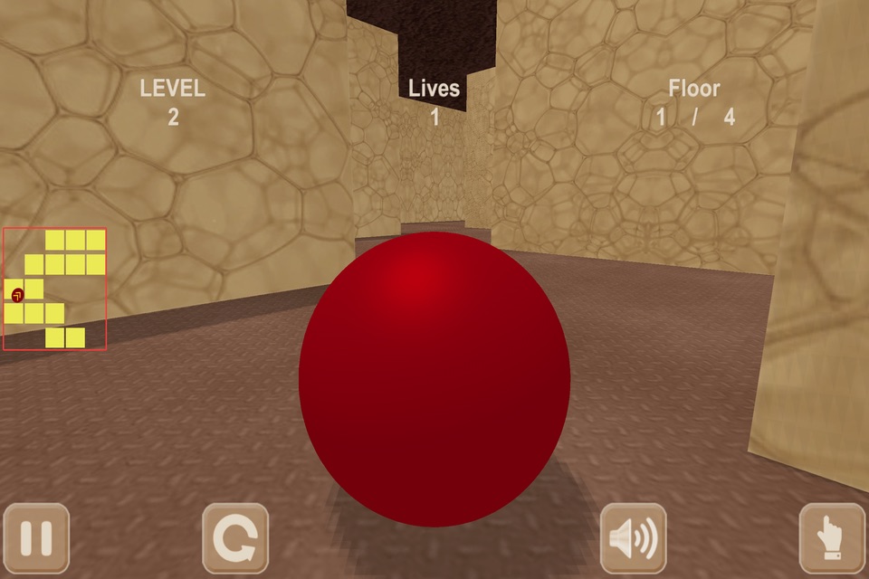 Red ball & maze. Inside View screenshot 4
