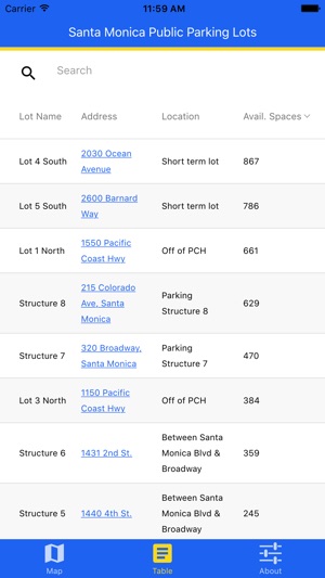 Santa Monica Parking: Public Garage and Lot Status(圖3)-速報App