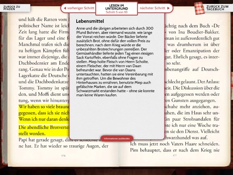 Anne Frank Tagebuch App screenshot 3