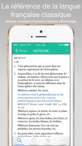 Game screenshot Dictionnaire Littré - Référence de la langue française apk