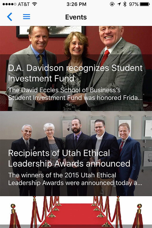 University of Utah David Eccles School of Business News screenshot 3