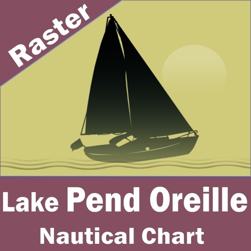 Lake Pend Oreille (Idaho) – Raster Nautical Charts