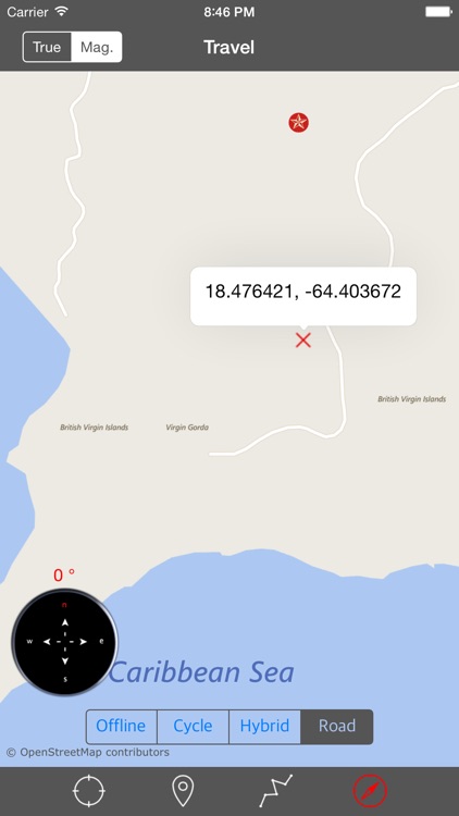 BRITISH VIRGIN ISLANDS – GPS Travel Map Offline Navigator screenshot-3