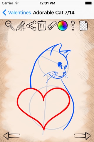 Drawing Valentines And Hearts screenshot 3