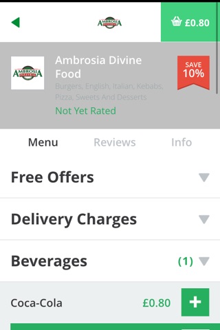 Ambrosia Divine Food screenshot 4