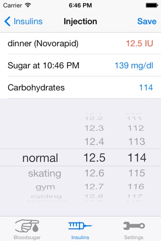 SugarPal Diabetes Manager screenshot 3