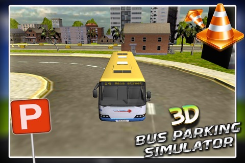 Real Bus Driver Parking Simulator 3D screenshot 3