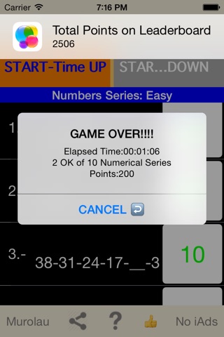 Missing Numbers Minds screenshot 4