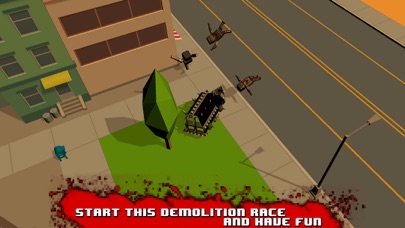 Zombie Smashy Death Race 3D Full Screenshot 4