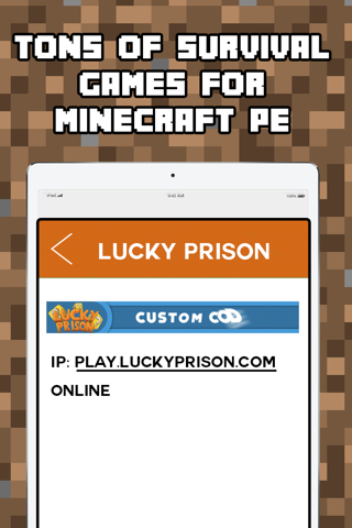 Prison Games For Minecraft Pocket Edition screenshot 3