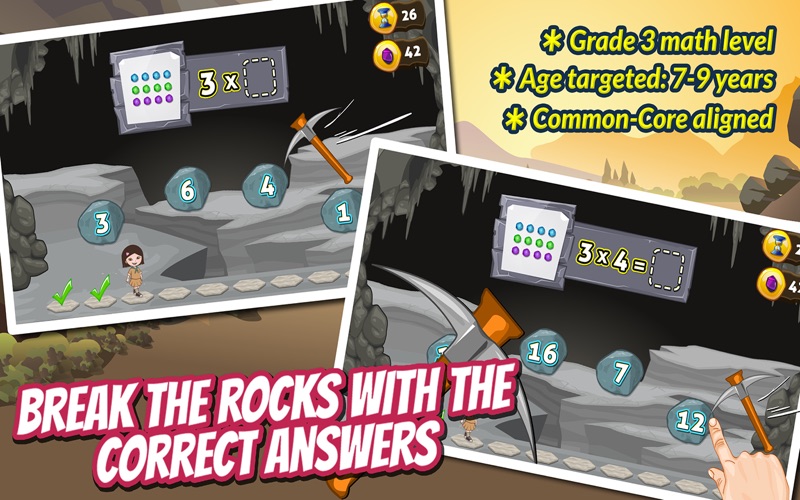 Treasure Dash Math: Fun Multiplication Games for Kids thumbnail 3