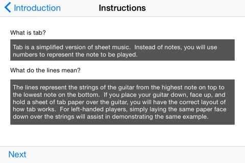 Classic Guitar Tab screenshot 4