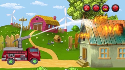 火災と戦う：消防車や消防・ラッシュアワーを... screenshot1