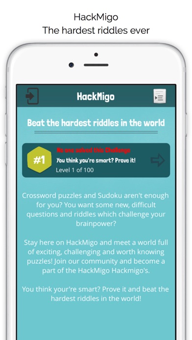 How to cancel & delete HackMigo - The hardest riddles in the world from iphone & ipad 2